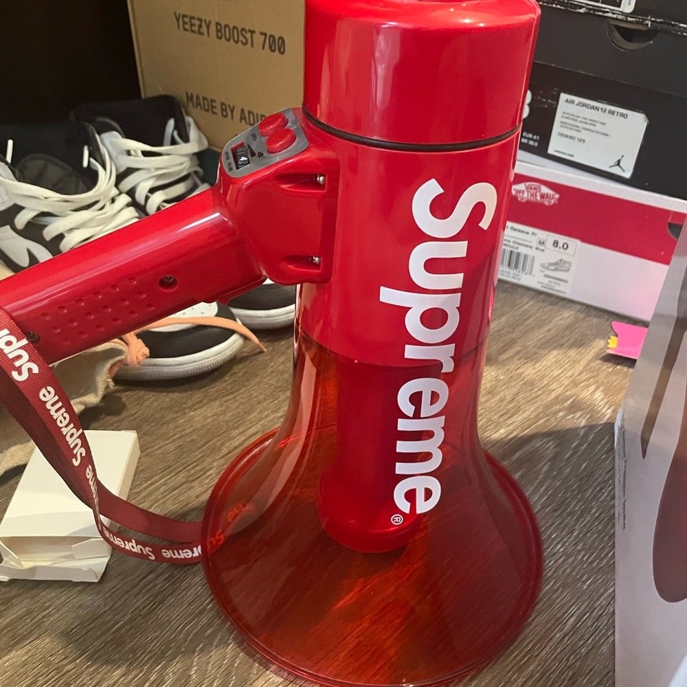 Supreme Vibrant Red Megaphone